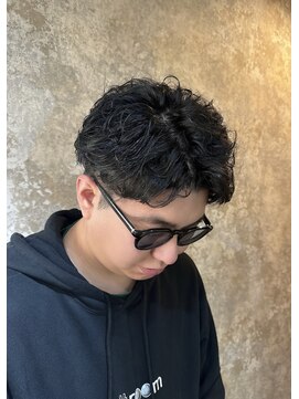 ネイビー(NAVY) お手軽サーフカールパーマ