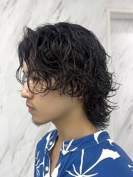 メンズヘアセンス 渋谷(MEN'S HAIR SENSE) スパイラルパーマ/サーフカール/波打ちパーマ