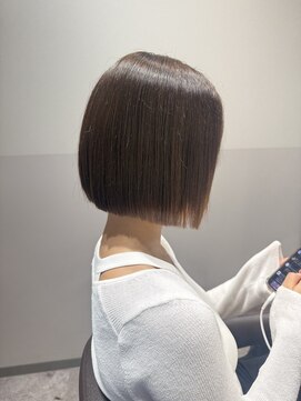 サロウィン 大宮Crest店(SALOWIN) ボブ ナチュラルブラウン ストレート