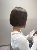 ボブ ナチュラルブラウン ストレート