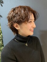 カナモロカ(CANAMO ROCA)&nbsp;オレンジブラウン/チョコブラウン／髪質改善/ショート