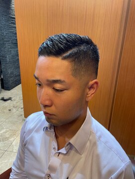 ヘアモード キクチ 銀座店 銀座　理容室　フェード