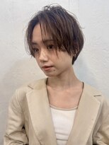 ファルベ(Farbe)&nbsp;ミディアムヘア/暗めカラー/グランマッシュ/デザインカラー