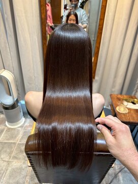 ムード(MOOD,) 暗めカラー/グランマッシュ[レイヤーカット/髪質改善/銀座]