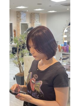 クレア(CREA) 大人可愛い◎小顔見せレイヤーボブ