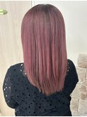 10代20代30代40代50代　ピンクヘア