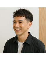 スープレックス ヘアーデザイン(SOUPREX HAIR DESIGN)&nbsp;刈り上げショート　メンズパーマ　20代 30代 40代 50代 60代