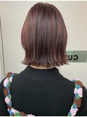 ハイライトピンクボブ