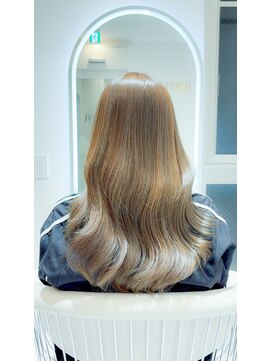 ジュエル(JEWEL) ハイトーングレージュ 新松戸 髪質改善 TOKIO 美容室