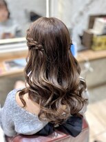 ハウス(HAUS.)&nbsp;大人ガーリーねじりハーフツイン★