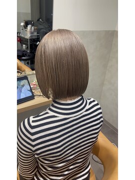 bob【ブリーチ/ダブルカラー/髪質改善/ボブ】