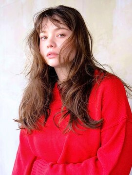 ランプ 代官山(the lamp) ナチュラルココアブラウン透明感カラーブリーチなしレイヤー