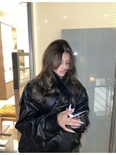 ローレン(Rollen)&nbsp;透明感あふれる海外地毛風カラー/レイヤーオリーブカラー