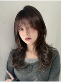 モーブブラウン/ヘーゼルブラウン/韓国巻き/マロンブラウン