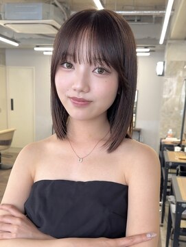 サンドイエナ 横浜店(sand yena) ボブ/結べるボブ/ブラウンカラー/垢抜けヘア/髪質改善
