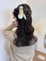 シー(she.)&nbsp;ハーフアップ　くるみちゃんヘア　卒業式ヘア