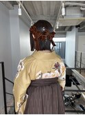 ボブ専用アレンジ＊タイトでおしゃれなお呼ばれヘア卒業式成人式