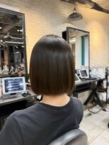 ラックスビー ユナイテッド 神戸三宮いくたロード店(LUXBE UNITED)&nbsp;髪質改善ストレート／切りっぱなしボブ