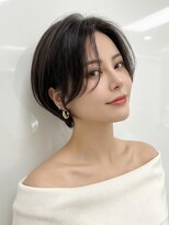 アロン(ALLON)&nbsp;ショートカット　白髪ぼかし