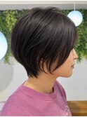 顔型別ヘアスタイル/似合わせ診断/ショートボブ/小顔