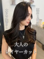 リアン 本厚木(LIAN)&nbsp;レイヤーカット顔周りカットハッシュカットミディアムレイヤー