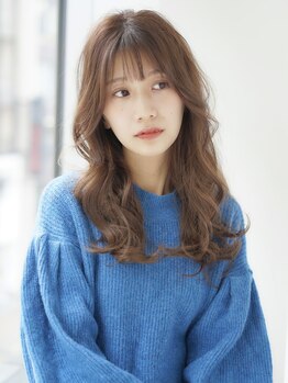 エアー 池袋(AIR)の写真/ダメージレスなパーマなら【AIR 池袋】にお任せ☆髪の状態を見極め、柔らかい質感の自然な仕上がりに◇