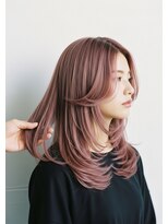VIM hair 西原店【ヴィム ヘアー】【10月中旬 OPEN(予定)】 トレンドスタイル♪レイヤーカット×透明感ブリーチカラー◎