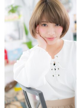 ミック ヘアアンドビューティー 大山店(miq  Hair&Beauty) 女の子オーラ漂う☆ピュアボブ