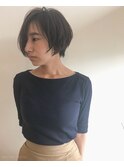 ハイウエイトグラデーションボブ