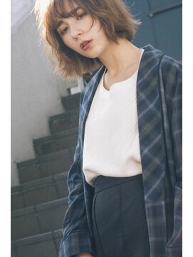 ミンクス 青山店(MINX) ルーズに毛先が動くグランジボブ