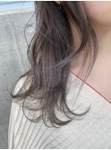【ブリーチ1回】ダブルカラーで作るグレージュロング