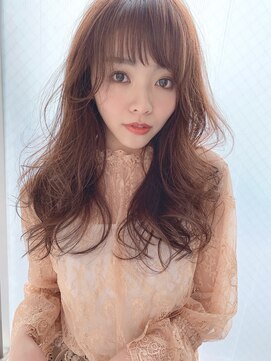 アリスバイアフロート 自由が丘(ALICe by AFLOAT) ロングふんわりヘア（耳かけ毛先パーマイメチェン）