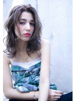 Liberte銀座 大人可愛いミディアム×アッシュベージュ