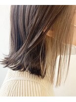 ハウリーヘアアンドスパ(HAURY hair&spa)&nbsp;イヤリングカラー（ミルクティー）