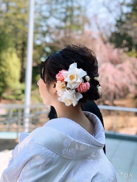 ヘアメイク ジェイエム 北海道神宮挙式