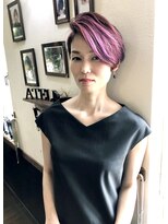 アトリエ(atelier) ツーブロックショートボブ