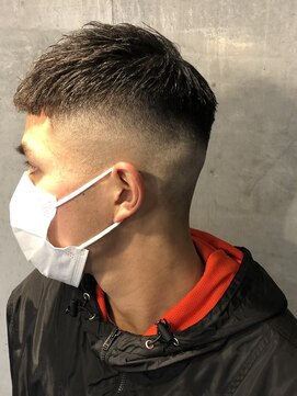 グッドプレイスアンドシング(Good Place&thing) メンズ刈り上げ短髪ベリーショートクロップボウズスキンフェード