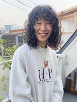 ナループロアツム(Nalu pu loa Tsum)&nbsp;メンズハードパーマ/ロン毛パーマ/メンズヘア/ウェーブボブ