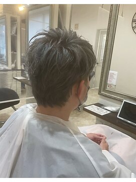 リッシュ 四街道店(Lish) メンズグレージュカラー