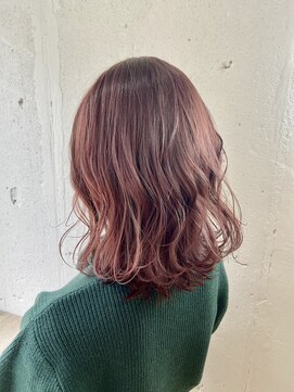 ヘアーワークス ヘルム 渋谷店(HAIR WORKS HELM) ［HELM渋谷］ピンクベージュ☆