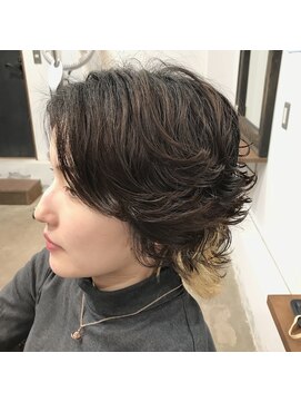 リップス ヘアー(Lips hair) 流れる外ハネパーマスタイル♪