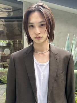 ノラジャーニー(NORA Journey) ［佐藤旭］メンズボブウルフミディアムボブカット