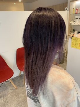 アズールサン 草加西口店(azule-sun) ツートンカラー,パープル,ペールパープル【草加】