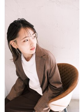 リリィ(LIILY) インナーカラー　ホワイトベージュ