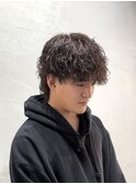 【曽我尾真生】ツイストスパイラル/メンズパーマ/ウルフ