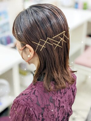 西口徒歩30秒【Tiara】《ヘアアレンジ￥1000～》リピーター続出の秘訣は理想を叶えるイベントアレンジ★