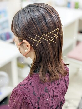 西口徒歩30秒【Tiara】《ヘアアレンジ\1000～》リピーター続出の秘訣は理想を叶えるイベントアレンジ★