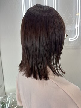 アンス(ans) 【艶色】髪質改善 ピンクブラウン