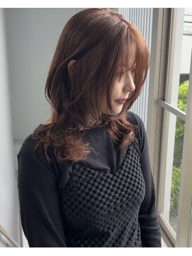 アクター(actor) 透明感×ピンクオレンジ×ベージュ