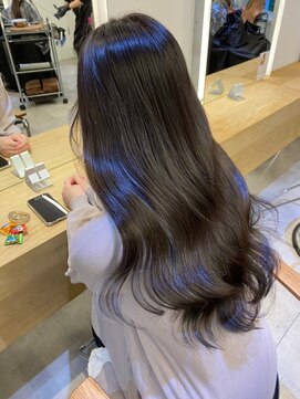 ジーナ 船橋(Zina) 髪質改善*ロングレイヤーグレーベージュ*美髪【Zina船橋】